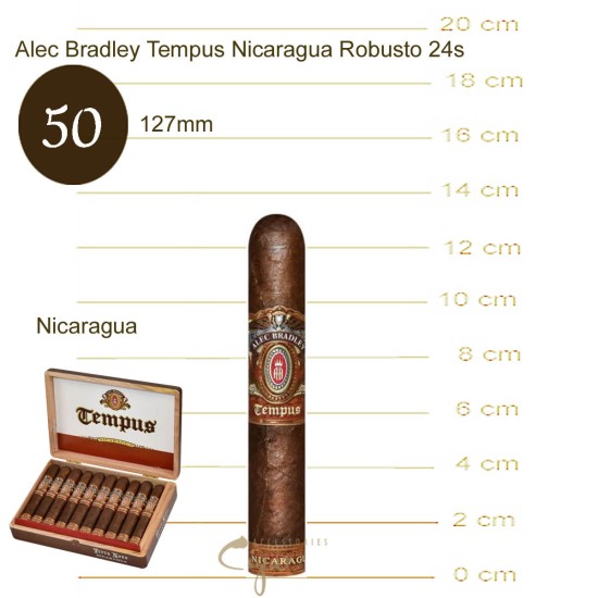 Alec Bradley Tempus Nicaragua Robusto 50X5  24s