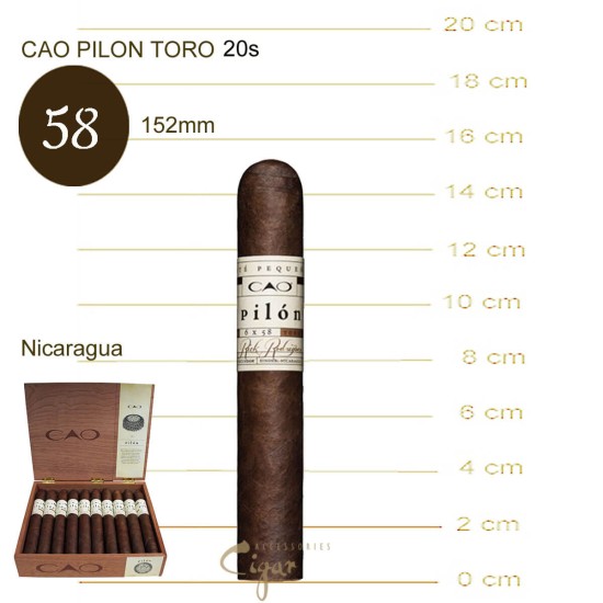 Cao Pilon Toro 20s