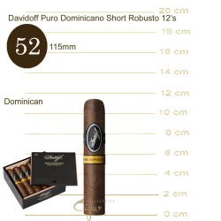 Davidoff Puro Dominicano Short Robusto 12s