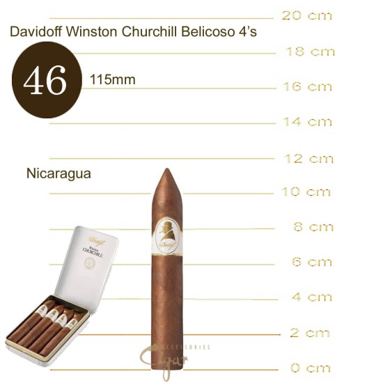 Davidoff Winston Churchill Belicoso 4s