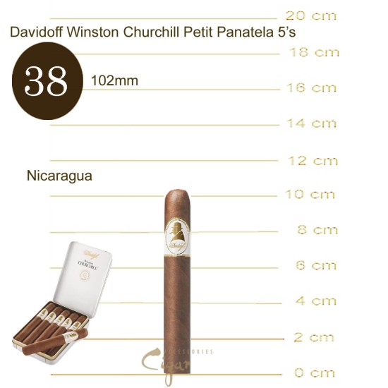 Davidoff Winston Churchill Petit Panatela 5s
