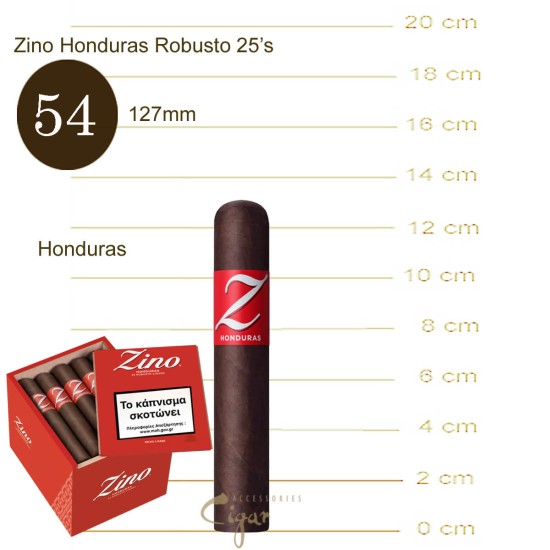 Zino Honduras Robusto 25s