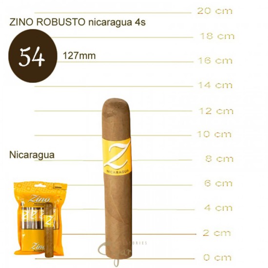 Zino Robusto Nicaragua 4s