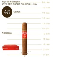 Joya de Nicaragua Red Short Churchill 20's