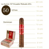 La Aurora 107 Ecuador Robusto 20s