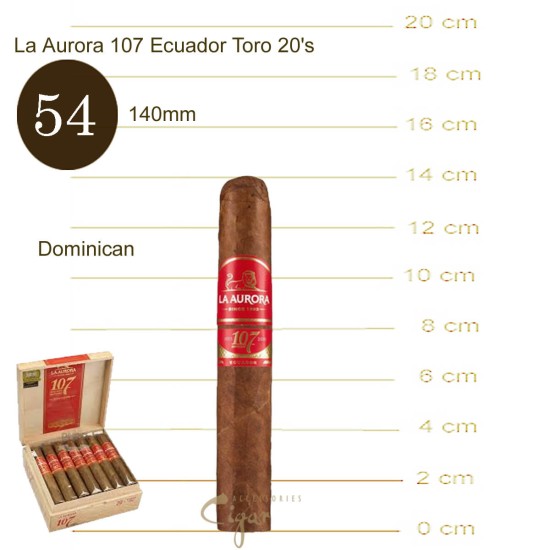 La Aurora 107 Ecuador Toro 20s