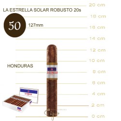 La Estrella Solar  Robusto 20s