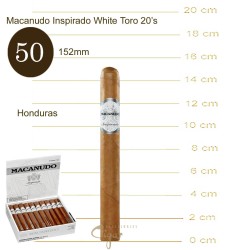 Macanudo Inspirado White Toro 20s