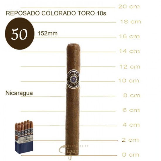 Reposado Colorado Toro 10s