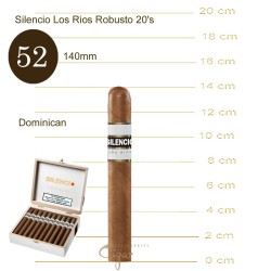 Silencio Los Rios Robusto  20's