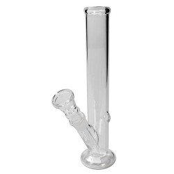 GB017 Κυλινδρικό Bong από Γυαλί Υψος: 20,5cm