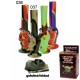 GB036 Silicone Bong 'Skull' Camouflage red