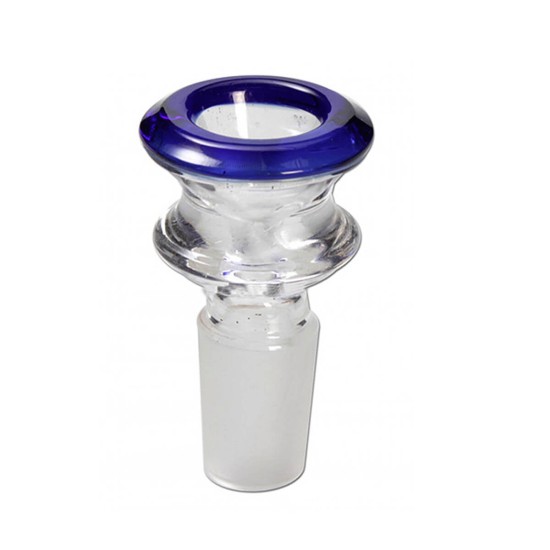 GBA003 'Pagoda' Glass Bowl blue