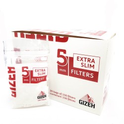 Gihez Extra Slim Φιλτράκια 5 mm white bag150