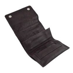 361 Δερμάτινη Καπνοθήκη 11cm Σοκολά