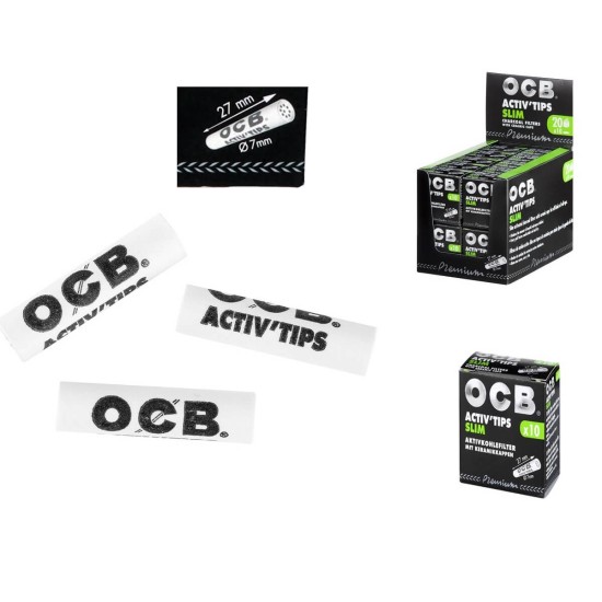 120250 OCB Φίλτρα 7mm 10τμχ