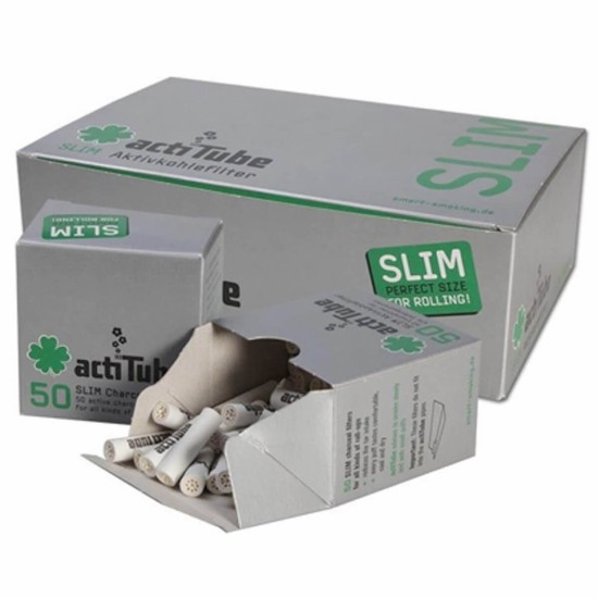 68003 Active Tube Φίλτρα SLim 7mm 50τμχ