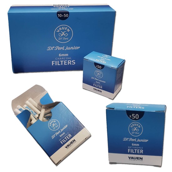 68004 Vauen Dr.Perl Φίλτρα 6mm 50τμχ