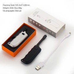ARC-906-S-BBQ single Silver lighter /GG