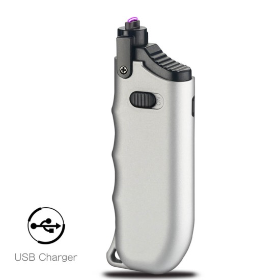 ARC-906-S-BBQ single Silver lighter /GG