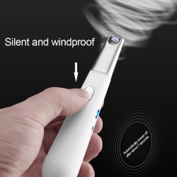 ARC-911-W-BBQ single White lighter /GG