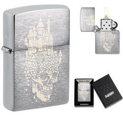 Z-46477 Αναπτήρας Zippo Skull Castle Design 200