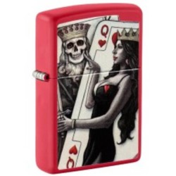 Z-48624 Αναπτήρας Zippo Skull King Queen
