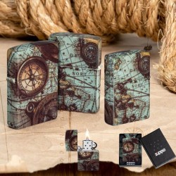 Z-49916 Αναπτήρας Zippo Compass Design