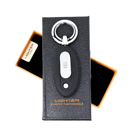 HC-736-B Heat coil black KeyChain lighter  /GG