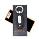 HC-736-B Heat coil black KeyChain lighter  /GG