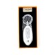 HC-736-S Heat coil silver KeyChain lighter  /GG