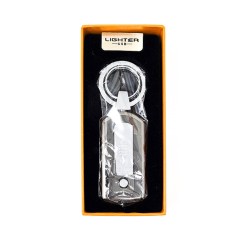 HC-737-B Heat coil black KeyChain lighter  /GG