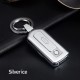 HC-737-s Heat coil silver KeyChain lighter  /GG