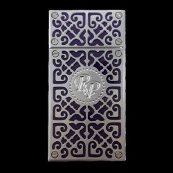 RP-3246139 Rocky Patel Burn Αναπτήρας 2xJet Ασημί-Μωβ