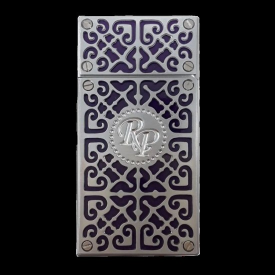 RP-3246139 Rocky Patel Burn Αναπτήρας 2xJet Ασημί-Μωβ