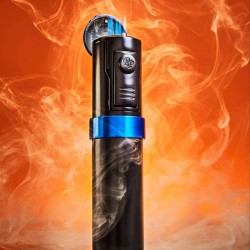 RP-3246599 Rocky Patel Diplomat II Αναπτήρας 5xJet Μαύρος-Μπλε Με Punch