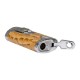 RP-3246769 Rocky Patel Statesman Αναπτήρας 3xJet Ασημί-Μπεζ Δέρμα Με Punch
