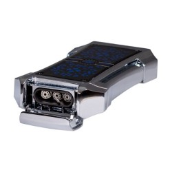 RP-3246855 Rocky Patel Genesis Αναπτήρας 3xJet Ασημί-Μπλε