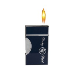 RP-3246870 Rocky Patel Crest Αναπτήρας Μονή Φλόγα Ασημί-Μπλε