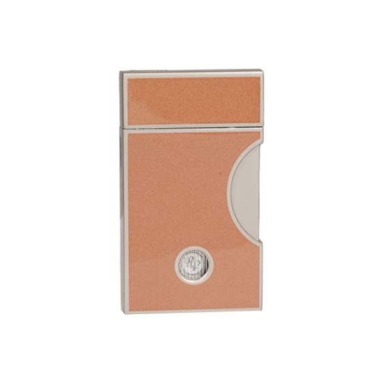 RP-3246871 Rocky Patel Crest Αναπτήρας Μονή Φλόγα Ασημί-Μπεζ