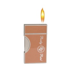 RP-3246871 Rocky Patel Crest Αναπτήρας Μονή Φλόγα Ασημί-Μπεζ