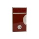 RP-3246872 Rocky Patel Crest Αναπτήρας Μονή Φλόγα Ασημί-Μπορντώ