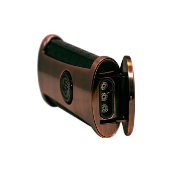 RP-3246892 Rocky Patel OneTouch Αναπτήρας 3xJet Ροζ Χρυσός-Μαύρος