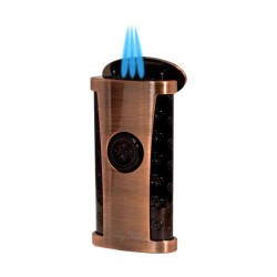 RP-3246892 Rocky Patel OneTouch Αναπτήρας 3xJet Ροζ Χρυσός-Μαύρος