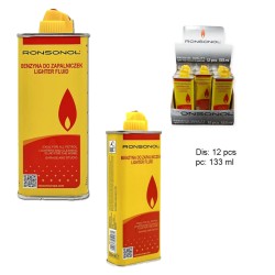 10123 Βενζίνη Ronson 133ml (12pcs/dis)