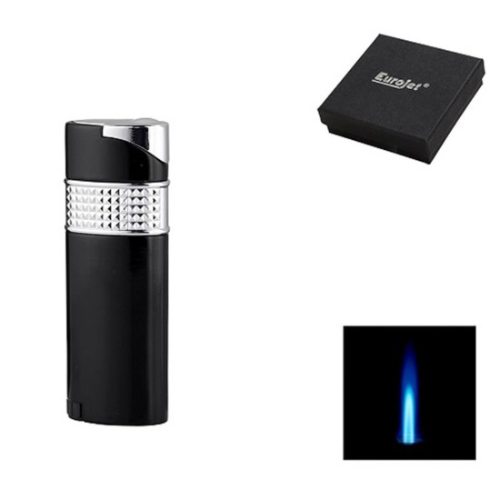 250012 Eurojet lighter lady black/silver