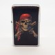 68910-Zorr Oil lighter Skull 12 pcs