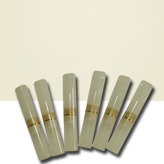 5.7-6mm GG Πίπα Τσιγάρου Μπεζ Διάφανη Slim-Ultra Slim