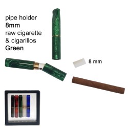 8mm GG Πίπα Τσιγάρου Πράσινη Normal
