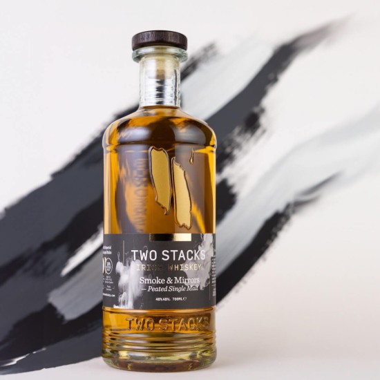 Two Stacks Smoke & Mirrors Peated Stout 48% 700ml